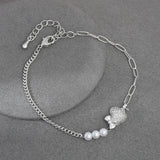 Korea Sweet Bowknot Charming Bracelets Crystal Bracelet