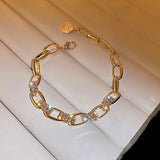 Korea Chain Geometric Bracelet for Women's Jewelry