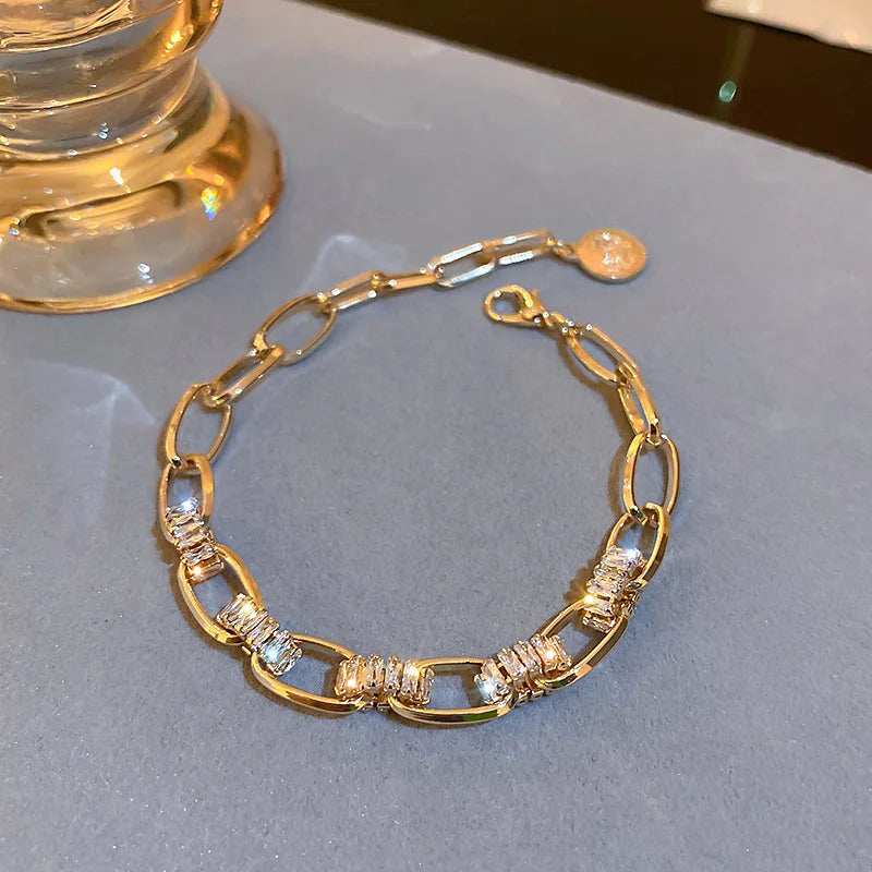 Korea Chain Geometric Bracelet for Women's Jewelry