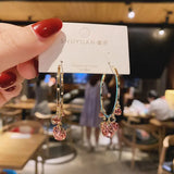 Korea Big Circle Earring Delicate Personalized All-match Jewelry