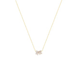 Korea 14K Plating Round Pendant Necklace Sexy Women Clavicle Necklace