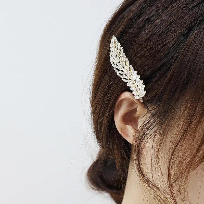 Korea Hot Zircon Hairpin 14K Plating Spring Hairpin