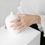 Korea Hot 925 Silver Bracelets 2mm Beads Chain Jewelry Women Gift