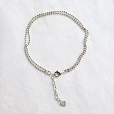 Korea Hot Style 925 Silver Bracelets for Women Beads Chain Jewelry