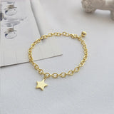 Korea Hot Style 925 Sterling Silver Bracelet for Women Friendship Bangle Jewelry