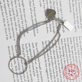 Korean Style 925 Sterling Silver Bracelets for Women
