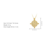 Korea Hot Style Pure 925 Sterling Silver Delicate Pendant Necklace Jewelry