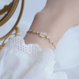 Korea Little Lucky Opal Zircon Bracelet for Woman