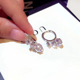 Korea Shine Earring Tassels Romantic Micro Inlaid Earring Charm