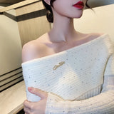 Korea Jewelry Zircon Queen Brooch for Prom Party