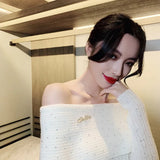 Korea Jewelry Zircon Queen Brooch for Prom Party