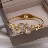 Korea Crystal Roman Numeral Bracelet for Women