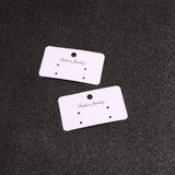 100 Pieces Korea Earing Card Ins Online Celebrity Jewelry Paper Card
