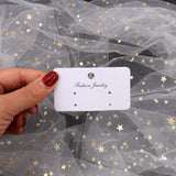 100 Pieces Korea Earing Card Ins Online Celebrity Jewelry Paper Card