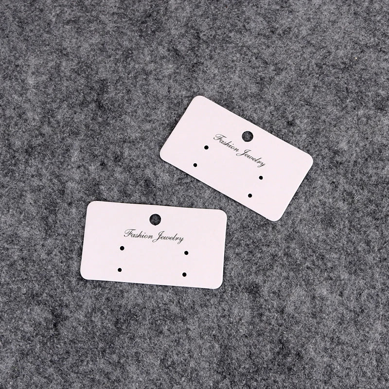 100 Pieces Korea Earing Card Ins Online Celebrity Jewelry Paper Card