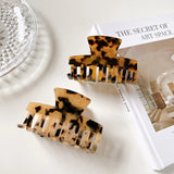 Acrylic Rectangle Hair Claw Clips for Women Girls