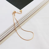 Korea Style 925 Silver Bracelets Snake Bone Chain Jewelry