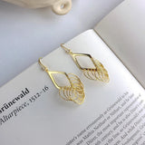 Korea Style 925 Silver Dangle Earrings for Women