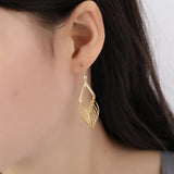 Korea Style 925 Silver Dangle Earrings for Women