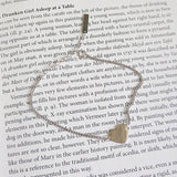 Korea Style 925 Silver Heart Love Bracelets
