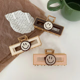 Korea Retro Metal Ponytail Hair Clip Rabbit Heart Hairpin