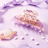 Korea Rhinestone Star Moon Hair Claw Women Hair Clips Vintage Hair Accessories