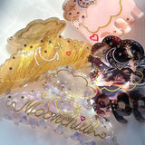 Korea Rhinestone Star Moon Hair Claw Women Hair Clips Vintage Hair Accessories