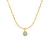Natural Aventurine Jade Pendant Necklace for Women