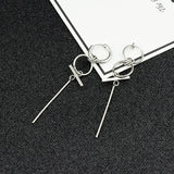 Korea Star Punk Earrings Chain Hip-hop Stainless Steel