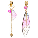 Korea Style Fresh Fairy Wing Clip Earrings for Women