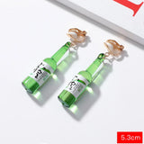 Korean Flower Cartoon Clip-on Earrings for Kids Girls
