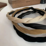 Korea Japan Twist Velvet Hair Hoop Fine Hair Clip
