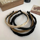 Korea Japan Twist Velvet Hair Hoop Fine Hair Clip