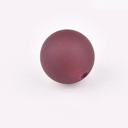 Korea Matte Rubber Hair Ring DIY Accessories Round Bead Sweater Necklace