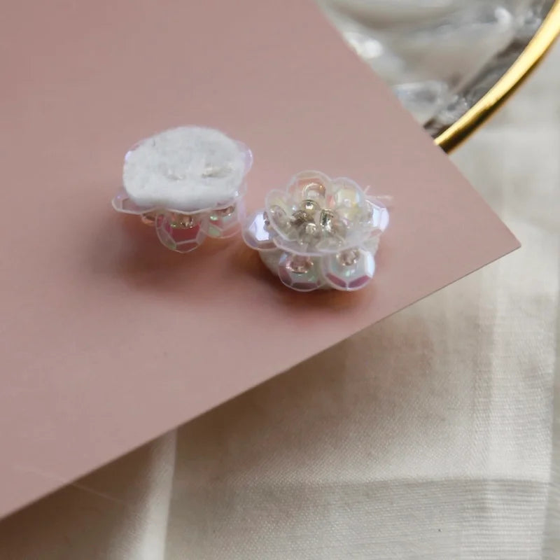 Korea Fruta Hairpin Sequin Flower 5 Colors DIY Jewelry Accessories