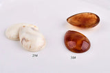 Korea Retro Amber Ivory Drops Wafer Jewelry DIY Earring Material Bag
