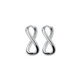 925 Silver Clip Earrings for Women Girls Wedding Party Jewelry
