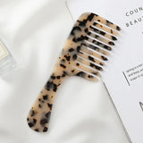 Japan Accessories 17.5CM Hair Comb Leopard Anti Static Comb