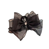 Big Tulle Big Bow Hair Claw Clips for Women Sweet Headdress Hair Accessorie