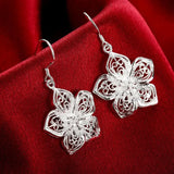 925 Silver Flowers Jewelry Set for Women