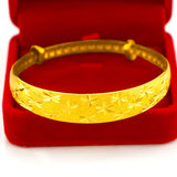 24K Gypsophila Bracelet Women's Wedding Jewelry