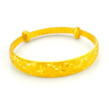 24K Gypsophila Bracelet Women's Wedding Jewelry