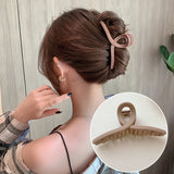 Geometric Acrylic Hair Claw - Hair Accessories for Women