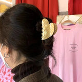 Colorful Candy Stripes Hair Claws for Women
