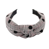 Velvet Wave Hair Band Crystal Hair Clip