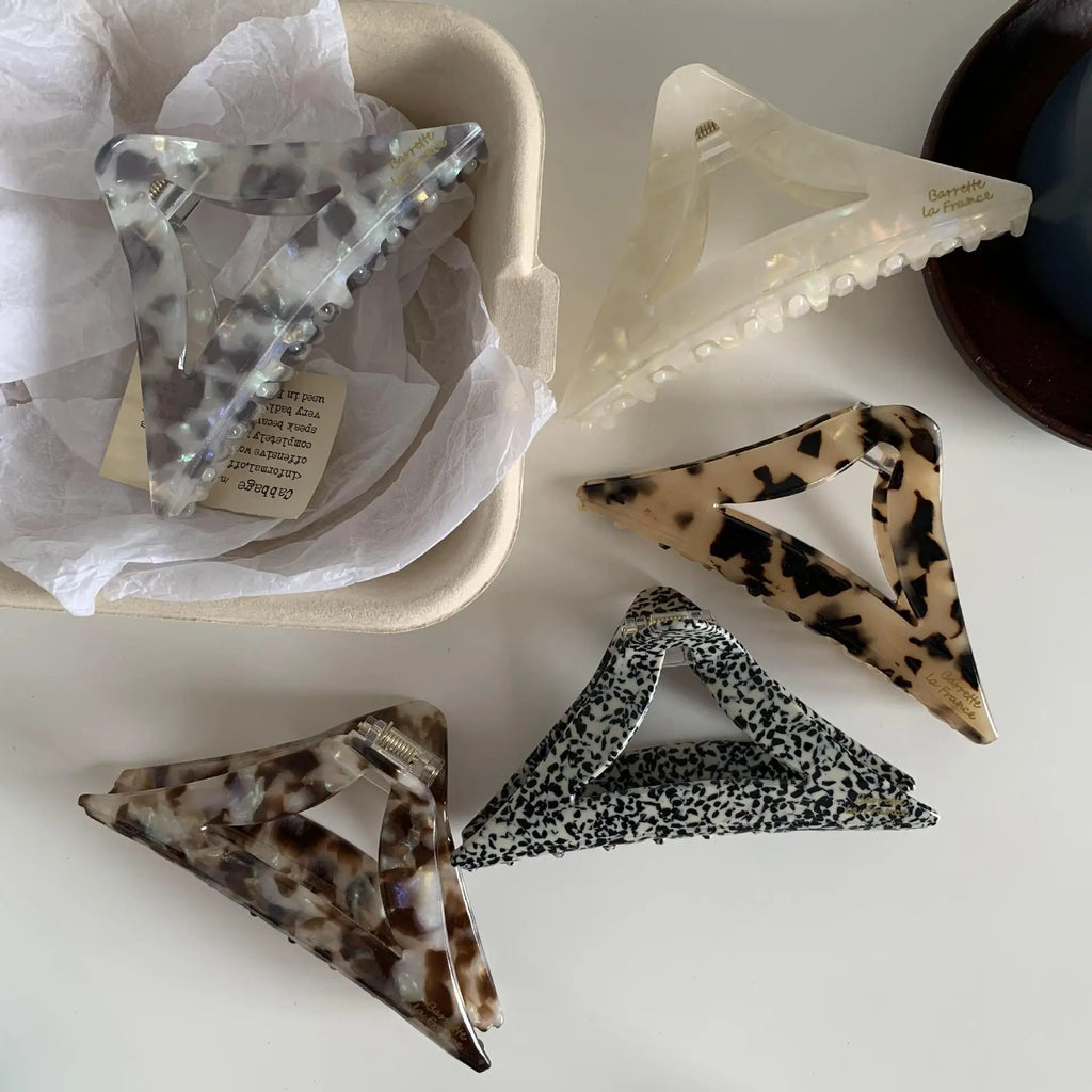 Large Hollowed-Out Hair Clip for Woman Girls