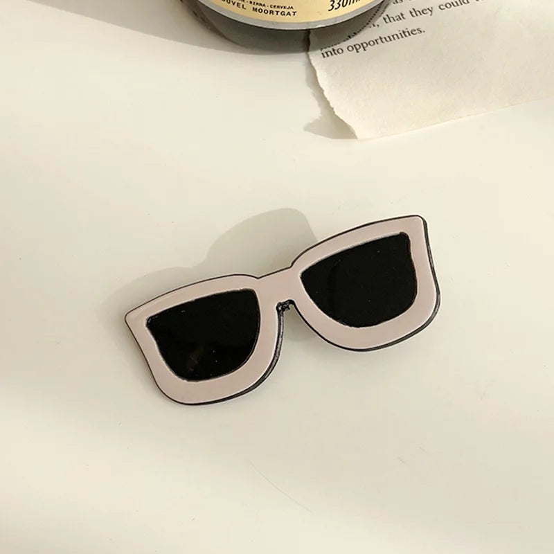 Funny Sunglasses Hair Clip Womens Selfie Hairpin Barrettes