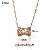 CZ Necklace Women Dainty Chain Pendant Necklace for Girls