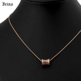 CZ Necklace Women Dainty Chain Pendant Necklace for Girls