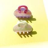Acetic Acid Mini Bag Hair Claws for Women